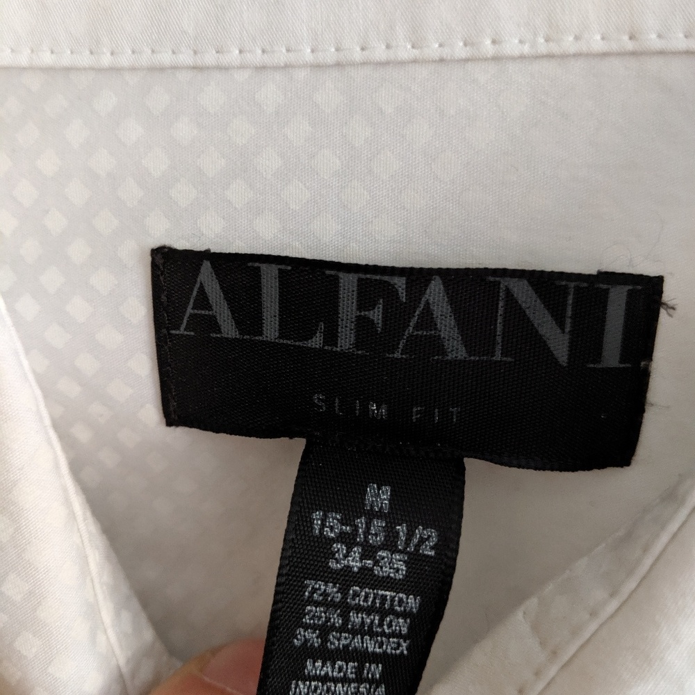 Four Alfani Dress Shirts